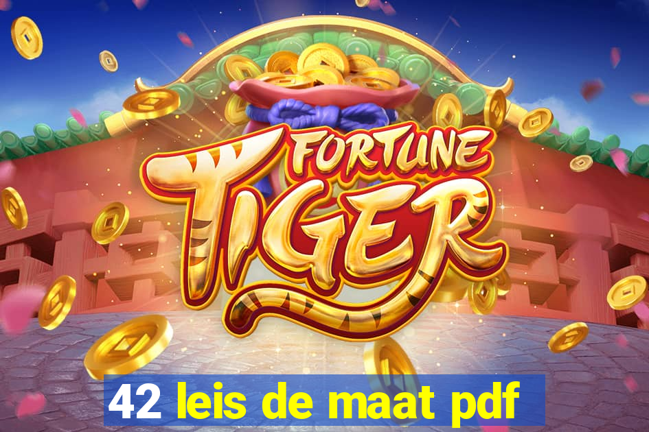 42 leis de maat pdf